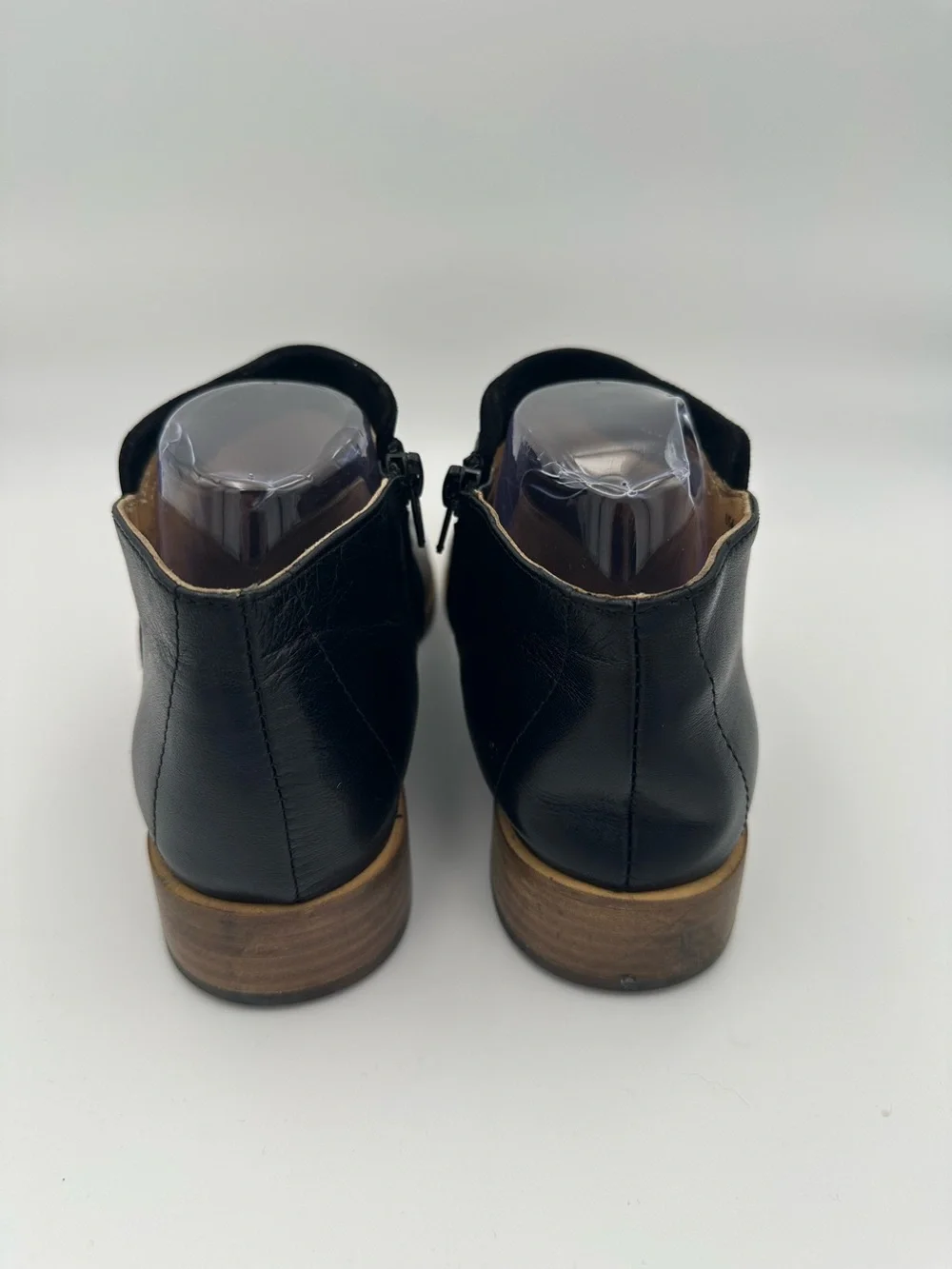 Avellini Women's Soft‎ Leather Pointed Toe Ankle Boots Size EU 40